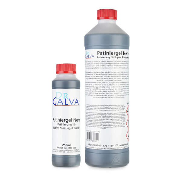 Patination Gel Nero 250ml