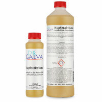 Copper activator - for the pretreatment of copper for...